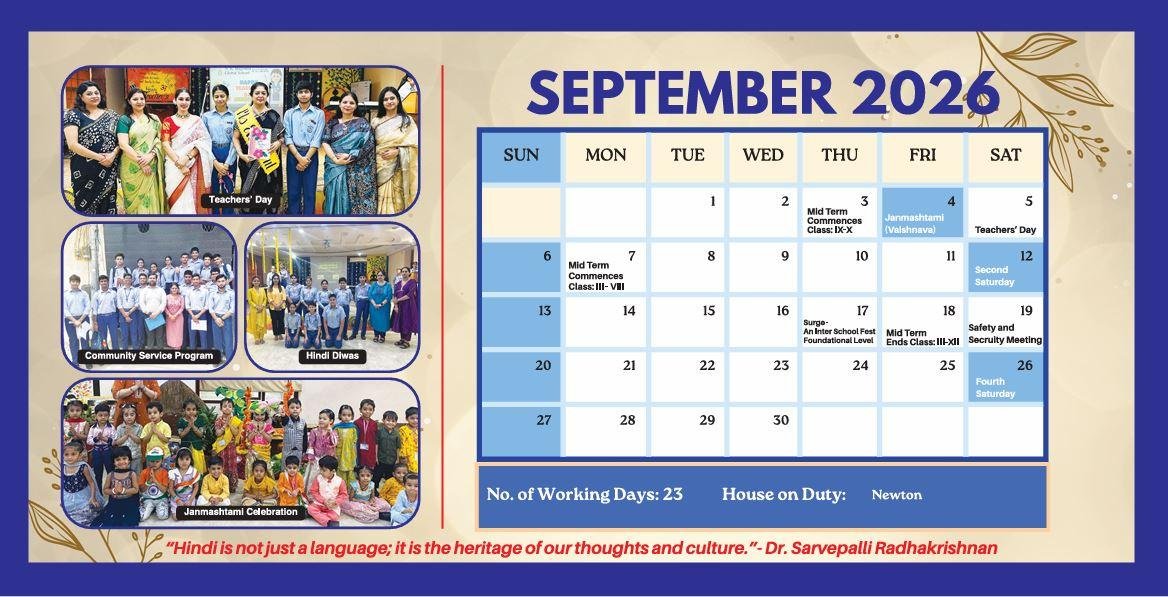 SEPTEMBER 2026